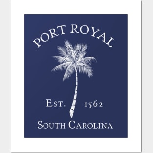 Port Royal South Carolina SC Palmetto Old Style Posters and Art